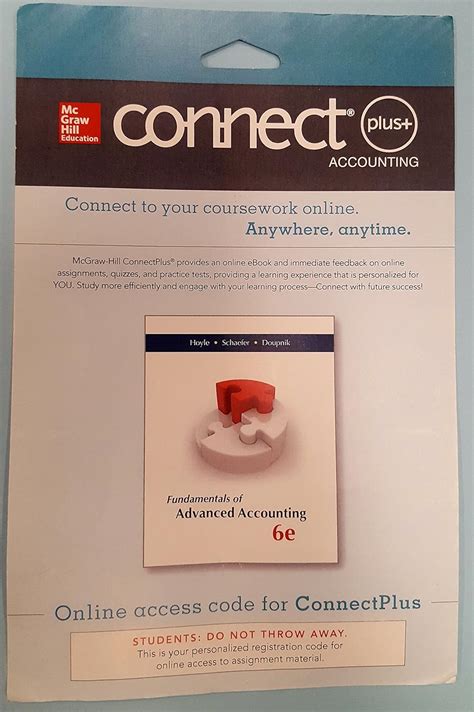 Buy Connect Semester Access Card For Fundamentals Of Advanced