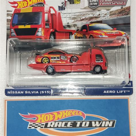 Jual Hot Wheels Team Transport Nissan Silvia S Aero Lift Hotwheels Kota Malang Vhm