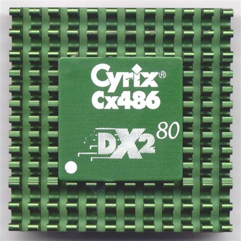 Cyrix Cx486DX2-80 w/ Cooler | IT History Society