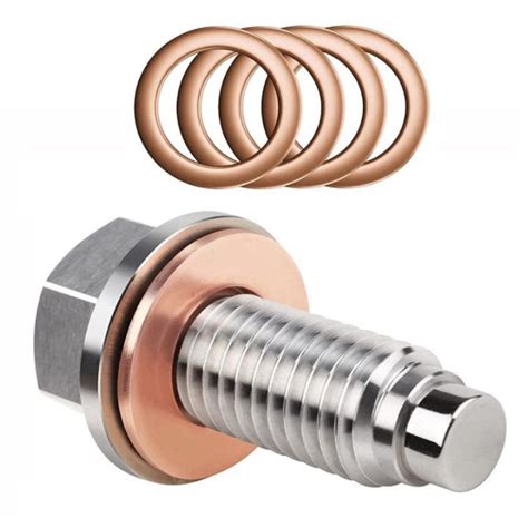 Magnetic Oil Drain Plug Neodymium Magnet Stainless Steel Bolt With