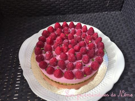 Entremet Pistache Framboises Les Gourmandises De N Mo