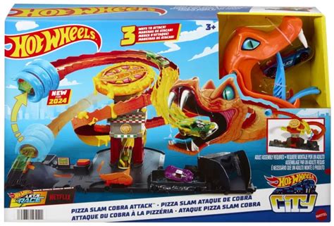 HOT WHEELS CITY PIZZERIA ATACUL COBREI VVTMTHTN Cel Ro