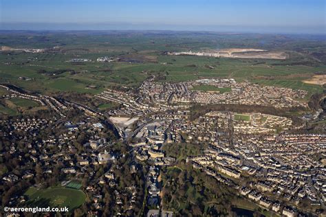 Aeroengland Aerial Photograph Of Buxton Derbyshire England Uk