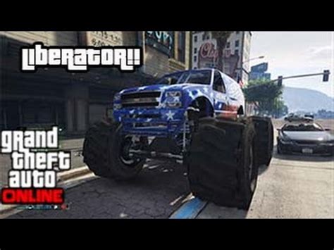 GTA 5 Independence Day DLC Liberator Monster Truck Gameplay GTA 5