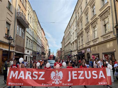 W Weekend Ulicami Miasta Przejdzie Marsz Dla Jezusa Utrudnienia W Ruchu