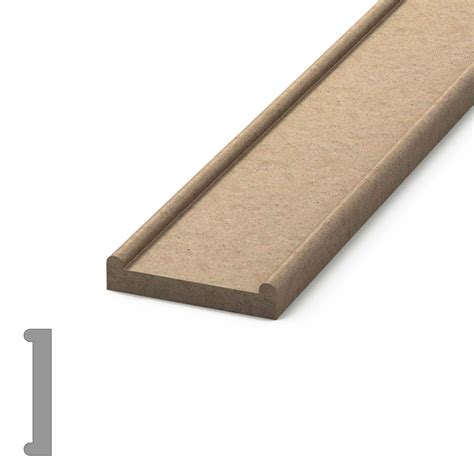 Молдинг MLD-M-029 из МДФ – Изящный декор для вашего интерьера | Ставрос