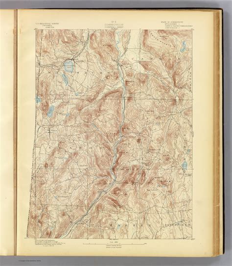 No 8 Connecticut Cornwall Sheet Us Geological Survey Jw Powell Director State Of