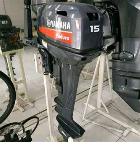 MESIN TEMPEL YAMAHA 15PK MESIN BOAT OUTBOARD MOTOR YAMAHA E15DMHL