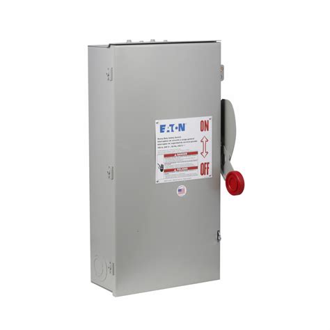 DH363URK Eaton 100A 3P HD NF Safety Switch 600V Nema 3R