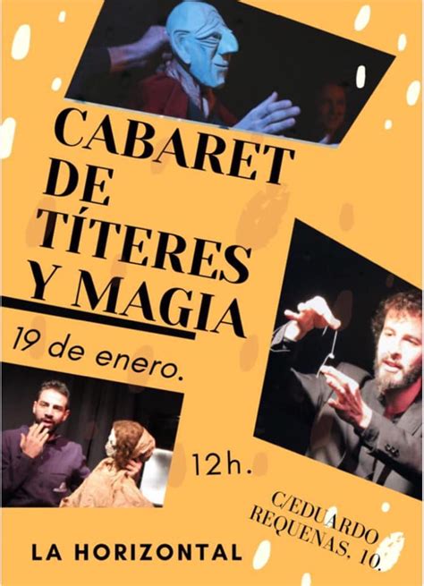 Cabaret de títeres y magia Vallecas Viva