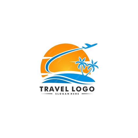 Premium Vector Simple Travel Logo Design Template