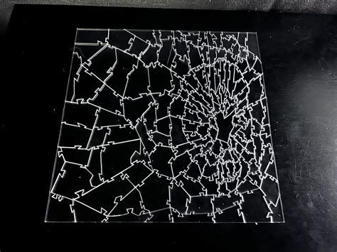 The Clearly Impossible Puzzle Broken Glass Edition 161 Pieces R