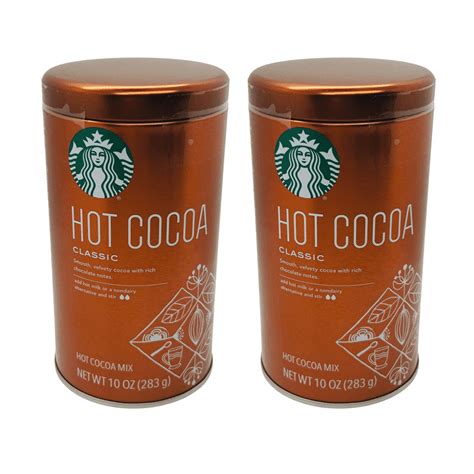 Starbucks Hot Cocoa Classic 10 Oz 283g Pack Of 2