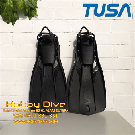 Jual Tusa Travel Right Black SF 0110 BK Scuba Diving Alat Diving