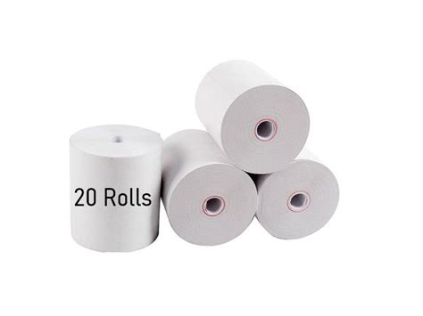 Zapos Thermal Till Roll 80x83mm 55 Gsm 20 Rolls Shop Today Get It Tomorrow