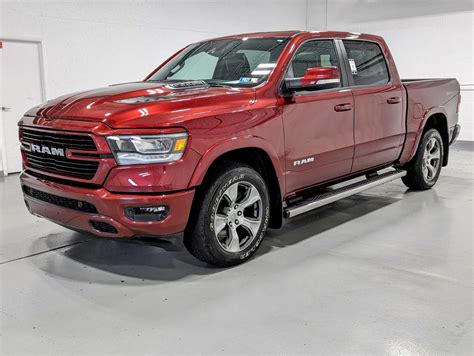 Pre Owned Ram Laramie Crew Cab Box In Delmonico Red