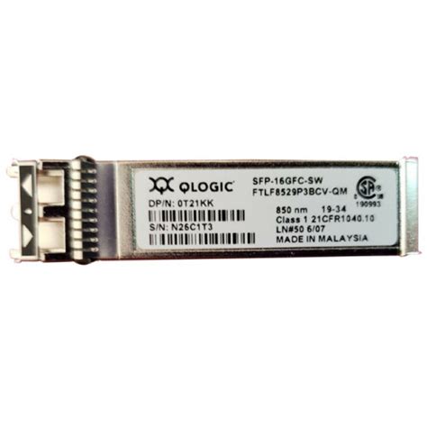 QLOGIC 16gb Sfp Optical Transceiver FTLF8529P4BCV QM