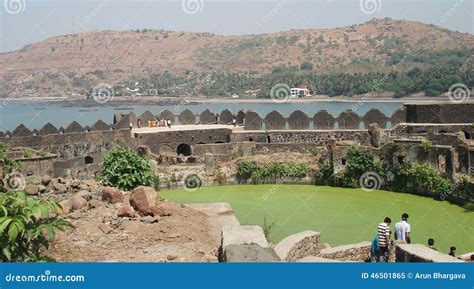 Inside Murud Janjira Fort Editorial Image Image Of Surround 46501865