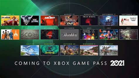 New Games On Xbox Game Pass What Titles Are Joining The Subscription Service In 2021 And 2022