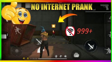 No Internet Prank 1v1 Lone Wolf Garena Free Fire Youtube