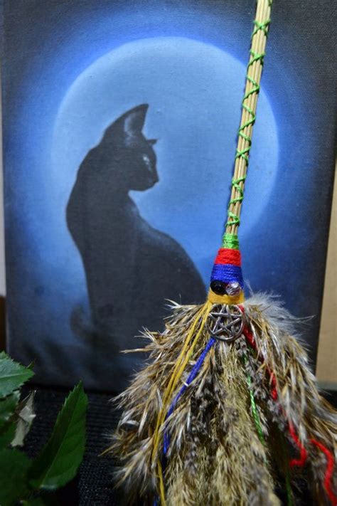 Witches Broom Besom Ritual Magick Banishing Cleansing Healing Etsy