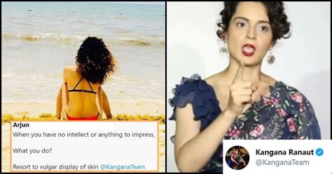 Kangana Ranaut Silences Trolls Commenting On Her Bikini Picture Read Details The YouthThe Youth