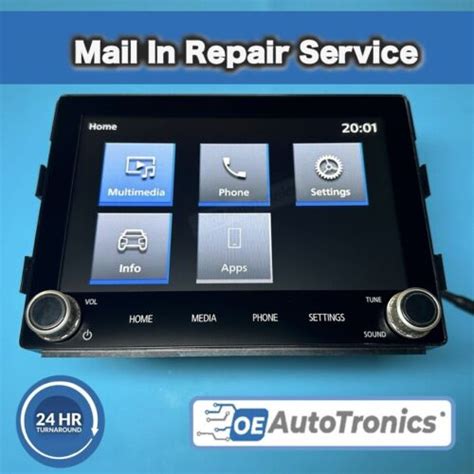 Repair Service 2020 2022 Mitsubishi Outlander OEM Radio 8 Touch Screen