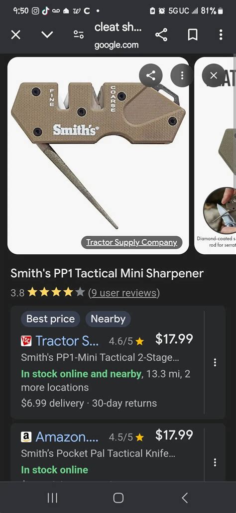 Cleat Sharpener looks like a knife. - Marcus X Russell | Facebook