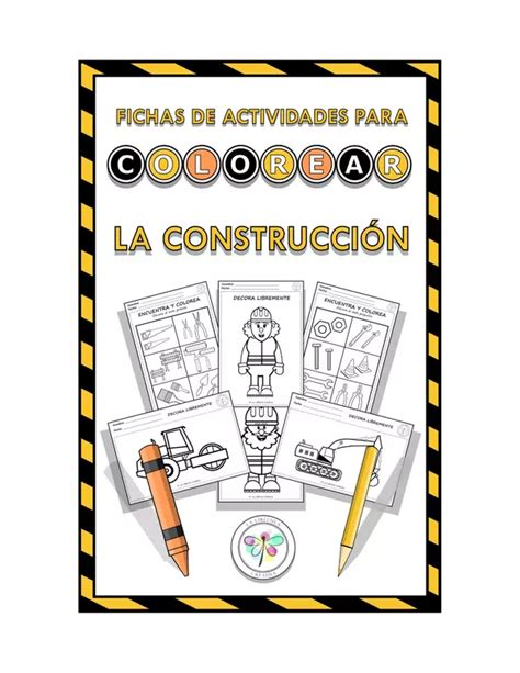 Fichas De Actividades Para Colorear Construcci N Profe Social