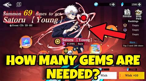 Jujutsu Duel Gems Needed For Gojo Ways To Get Another Gojo