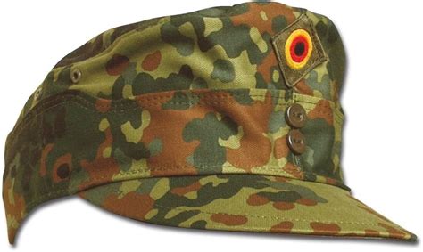 BW Feldmütze Gebirgsjäger flecktarn Größe 60 Amazon de Fashion