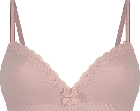 Hunkemöller Dames Lingerie Voorgevormde bh zonder beugel Lola Roze maat A bol
