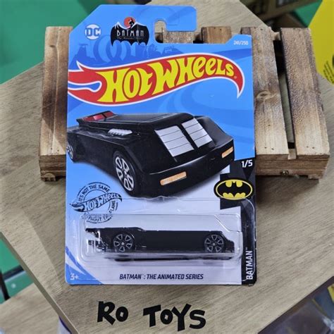 HOT WHEELS BATMAN THE ANIMATED SERIES BATMOBILE REGULAR TREASURE HUNT RTH Shopee Malaysia