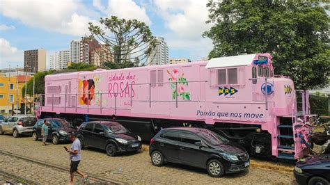 Tentativa de filmar a nova locomotiva ROSA da MRS será que deu ruim