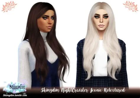 Shimydim Nightcrawler S Iconic Hair Retextured Sims 4 Hairs