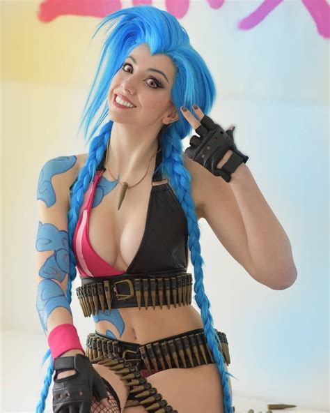 👻 Character Jinx 💻 Game League Of Legends 🔘 Cosplayer Littlejem