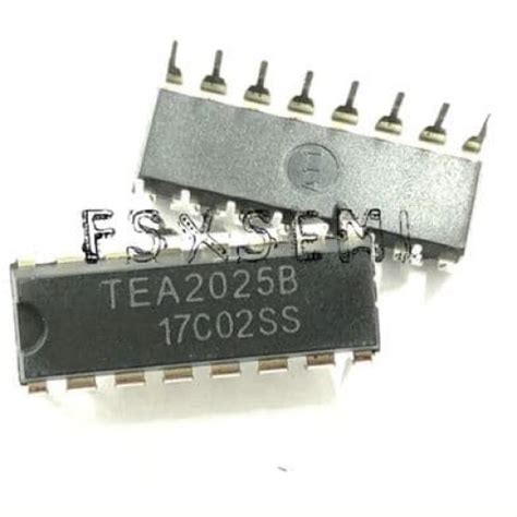 TEA2025B TEA2025 TEA 2025 2025 DIP 16 Audio Amplifiers IC Atelier