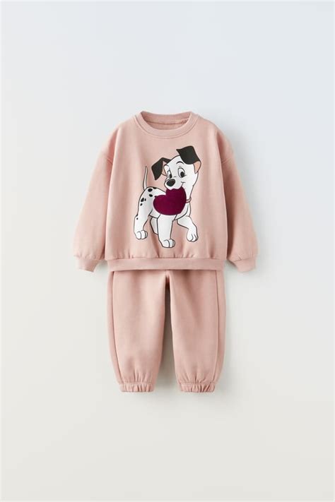 101 Dalmatians © Disney Sweatshirt And Trousers Co Ord Pastel Pink