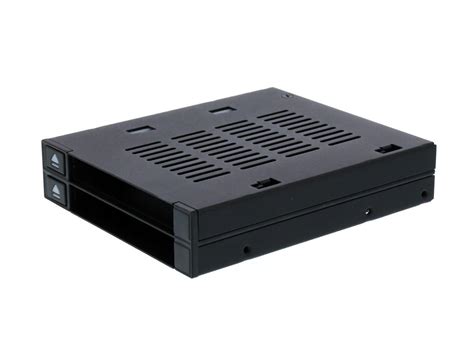 Icy Dock Dual Bay To Sata Sas Ssd Hdd Trayless Hot Swap Dock Mobile Rack For