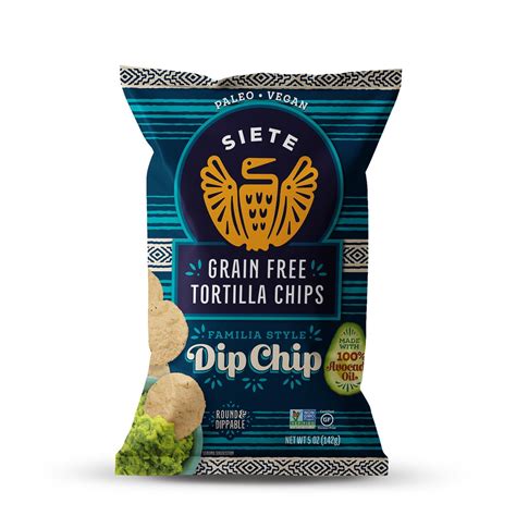 Siete Dip Tortilla Chips 12 X 5 Oz Walmart En Línea