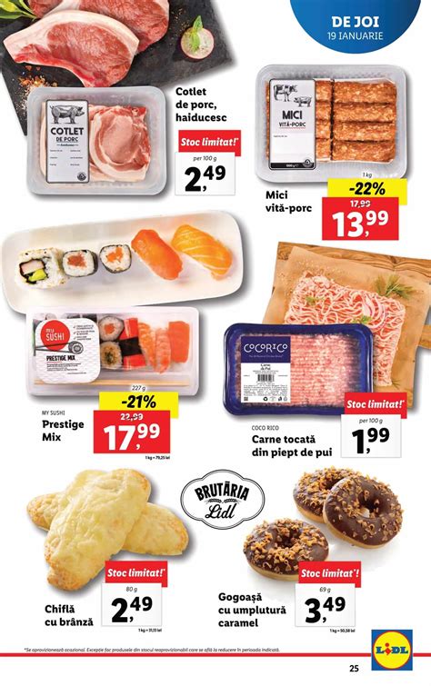 Oferte Lidl De Joi Ianuarie Promotii Lidl Reduceri Online