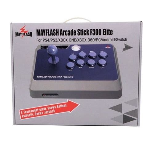 MAYFLASH Arcade Stick F300 Elite With Sanwa Buttons And Sanwa Joysticks