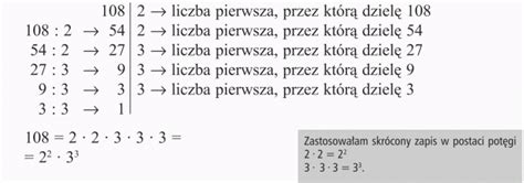 Rozk Ad Liczby Na Czynniki Pierwsze