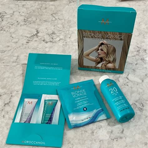 Moroccanoil Accessories Moroccanoil Blonde Voyage Lighten Tone Kit Poshmark
