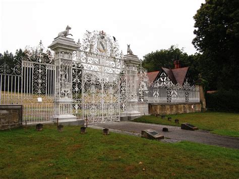 Chirk Castle Gates Chris Andrews Geograph Britain And Ireland