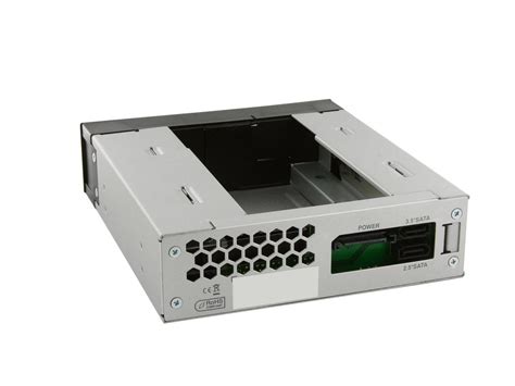 Icy Dock MB971SP B 5 25 Inch Hot Swap Drive Caddy Docking For 2 5 Inch 3 5 Inch SATA Hard
