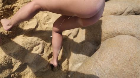 Cumming Out On The Beach Porn Pic