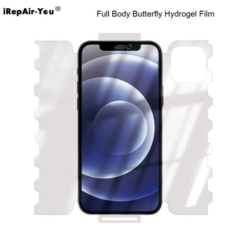 AG Matte Full Body Butterfly Hydrogel Film For IPhone 15 Pro Max 15