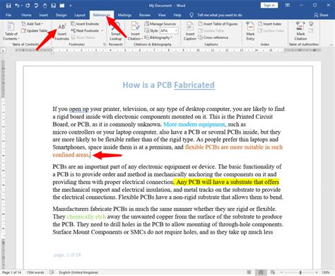 How To Insert Footnotes And Endnotes In Ms Word Document Officebeginner