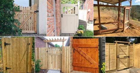 20 DIY Garden Gate Ideas and Plans - DIY & Crafts